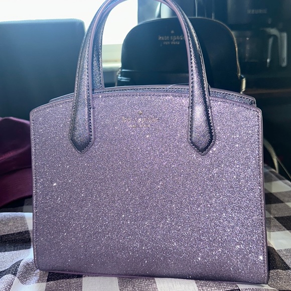 kate spade Bags Kate Spade Tinsel Satchel Purple Perfect Condition